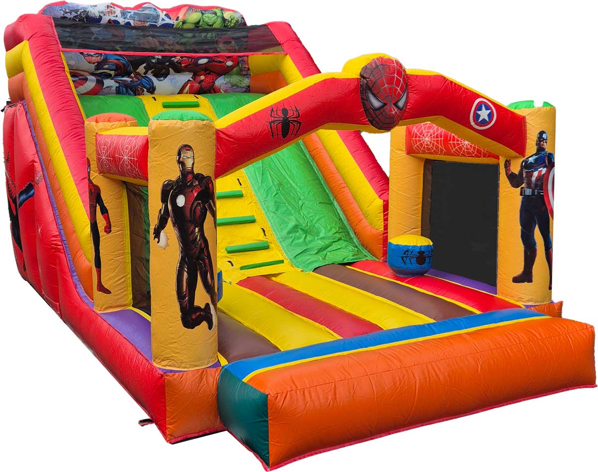 Action Huepfburg mit Rutsche